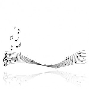 Musik Noten Notenschlüssel
